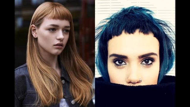 Короткая челка модная в 2018 смотреть онлайн