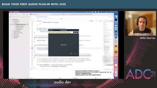 Build Your First Audio Plug-in with JUCE - JUCE Tutorial смотреть онлайн
