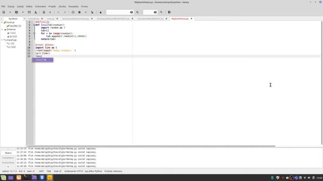 python 13 algorytmy sortowania wstęp 1 смотреть онлайн