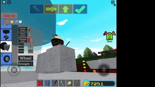 [TUTORIAL] How to Build a Simple Futuristic Tank in Build a Boat for Treasure! BABFT смотреть онлайн