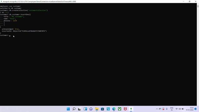 Mongodb Commands #1 смотреть онлайн