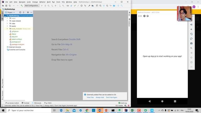 Part 1 Développement Mobile Cross Platform avec React Native смотреть онлайн
