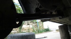 Как снять реактивные тяги на ваз 2107 без подъемника