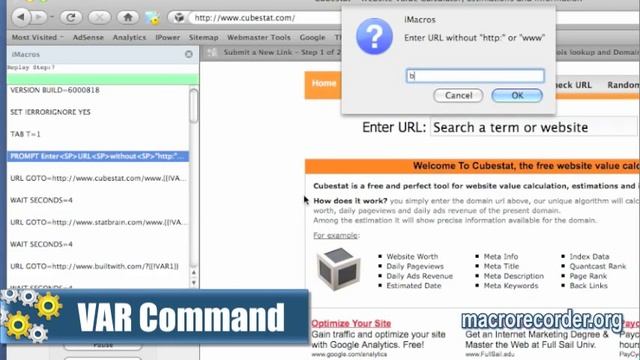 iMacros Video Tutorials смотреть онлайн
