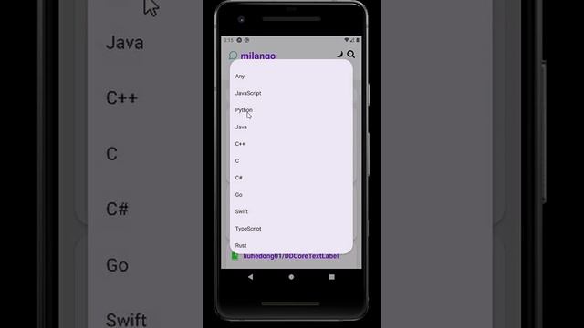 GitHub Task v1.1.1 (A project using React Native) смотреть онлайн