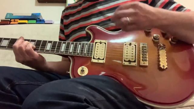 Vintage 1979 Cimar SC2051 CS Single Cut Guitar Japan Ibanez Maxon Neck + USA Dimarzio Bridge Pickup