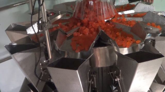 Мультиголовочный дозатор (дозирование желатиновых конфет)