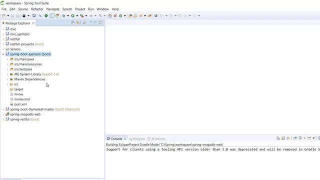 Cómo crear un proyecto Java Web con Spring Boot смотреть онлайн