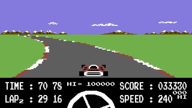 Formula 1 Simulator (Commodore 64)