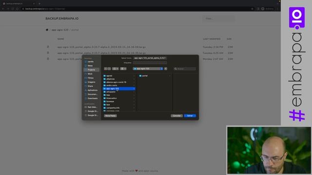 Realizando BACKUP por demanda de instâncias de builds смотреть онлайн