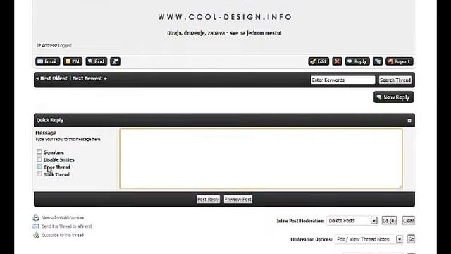 MyBB Apart 1 Theme Preview смотреть онлайн