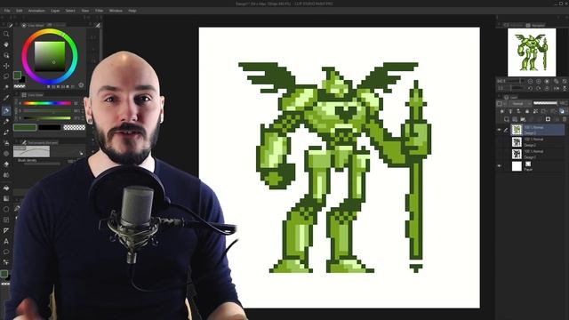 Mastering Pixel Art Styles in Clip Studio Paint смотреть онлайн