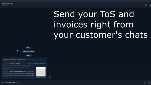 Telegram Custom Invoice Bots смотреть онлайн