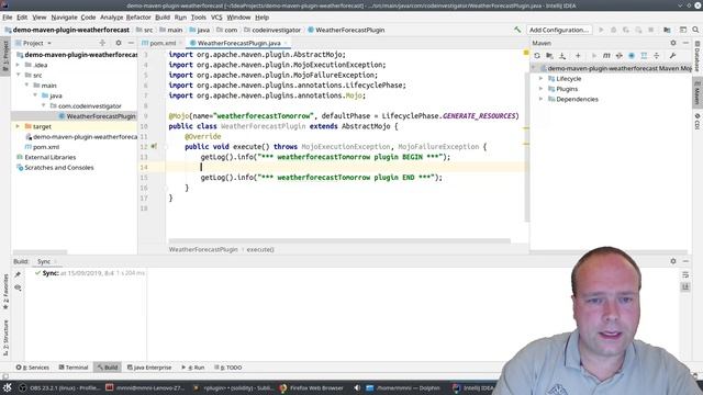Maven Custom Plugin and a Plugin Consumer смотреть онлайн
