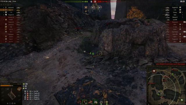 Carro da Combattimento 45t - 7 ФРАГОВ - 11,3К ДАМАГА World of Tanks смотреть онлайн