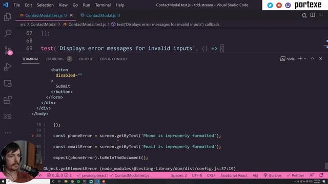 Test Driven Development With React смотреть онлайн