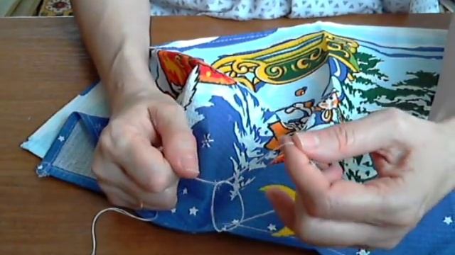 Как сделать петельку для полотенца смотреть онлайн