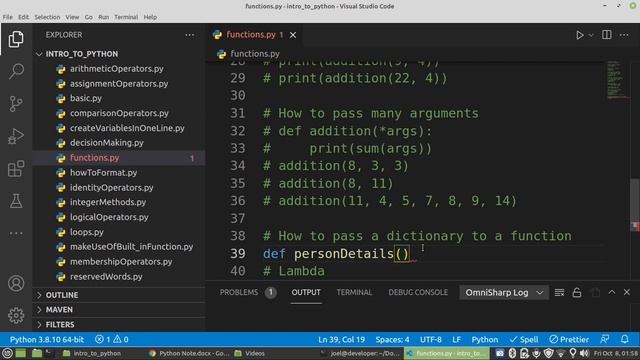 Become Proficient In Python Programming JT Devs| Function in python #2 смотреть онлайн