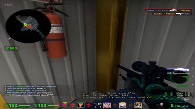 CS:GO | Single kill | AWP | +noscope -clutch смотреть онлайн