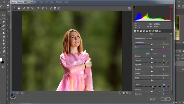 Photoshop cc Tutorial : Outdoor Portrait Edit (Girl-4) ❤ смотреть онлайн