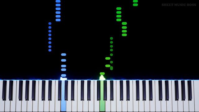 Astronomia (Coffin Dance) - Easy Piano Tutorial смотреть онлайн