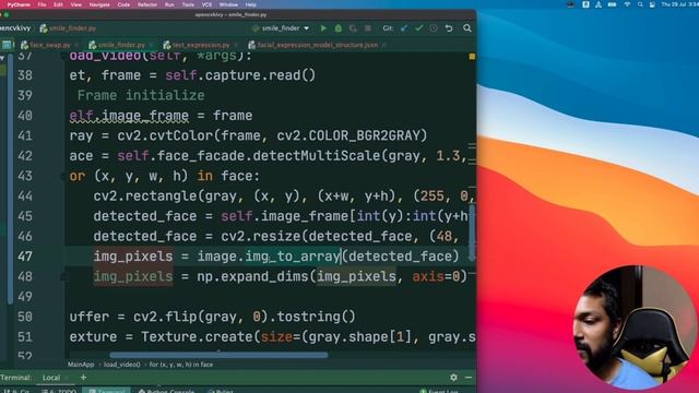 KivyMD - Emotion detection with Opencv+Keras смотреть онлайн