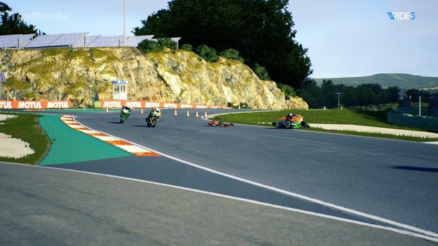RIDE 3 CRASHES COMPILATION - RACING MOTOR #16 смотреть онлайн