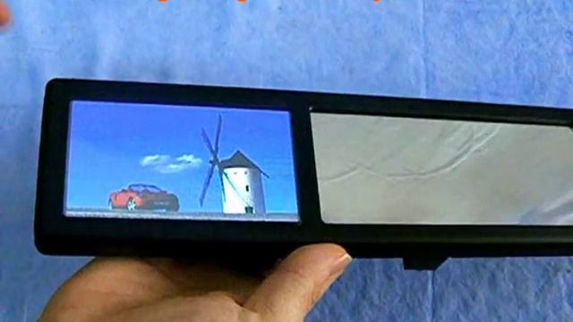 4.3'' Bluetooth Rearview Mirror with GPS + media player смотреть онлайн