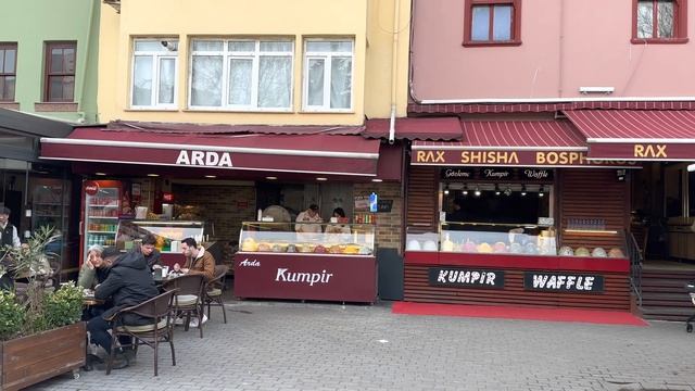 Стамбул 2023. Мечеть Ортакей. Легендарный Кумпир. Фаст фуд по турецки. смотреть онлайн