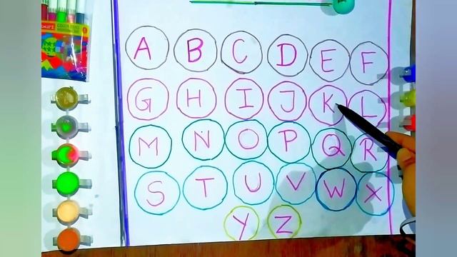A for apple, B for ball, C for cat alphabets for kids, Toddler, phonics rhyming, A to Z, capital ab смотреть онлайн