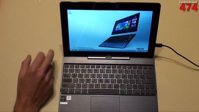 ASUS Transformer Book T100: First Look & First Time Power Up - T100TA-C1-GR смотреть онлайн
