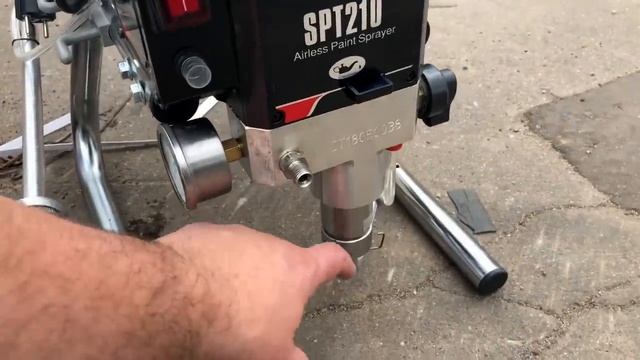 HYVST SPT 210 - 55 000 ₽ окрасочный аппарат безвоздушного распыления смотреть онлайн