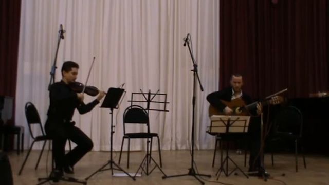 Баев Евг. Мастер и Маргарита, В.Мотин - скрипка, Г.Чечин - гитара (Санкт-Петербург) смотреть онлайн