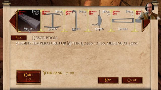 Fantasy Blacksmith - stream - #07 - nedělní relax смотреть онлайн