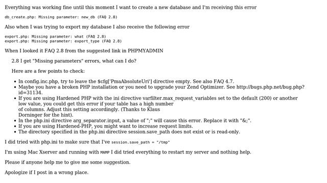 DevOps & SysAdmins: PhpMyAdmin Missing parameter: (2 Solutions!!) смотреть онлайн