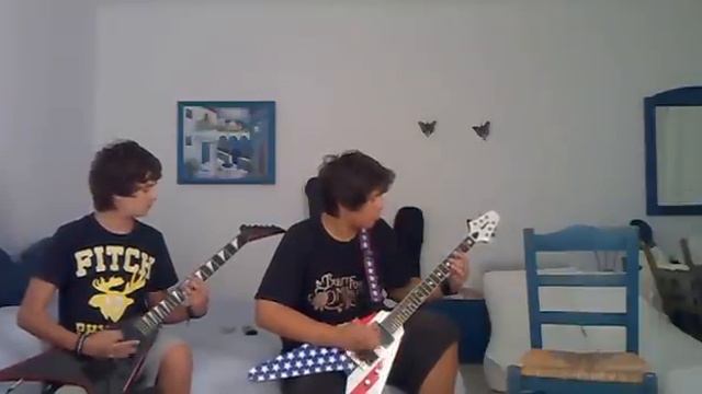 Bullet for my Valentine-Scream Aim Fire guitar cover смотреть онлайн