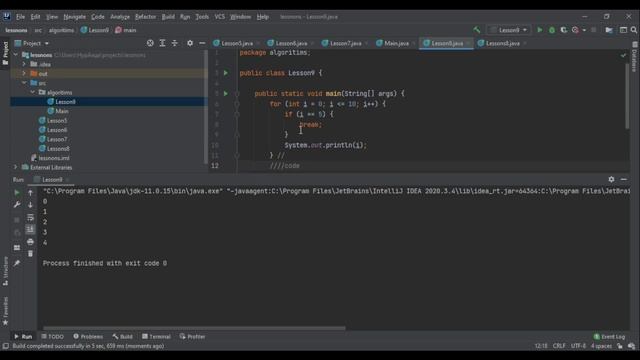 JAVA КЫРГЫЗЧА 9 САБАК (break, contiune) смотреть онлайн