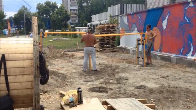 Зона воркаута в Парке Спорта Алексея Смертина смотреть онлайн