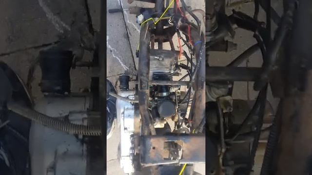 Не заводится скутер 4т смотреть онлайн