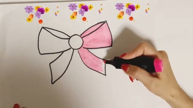 Рисуем бантик❤️ смотреть онлайн