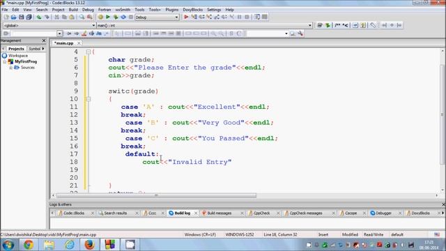 C++ Tutorial for Beginners 7 - Switch Statement смотреть онлайн