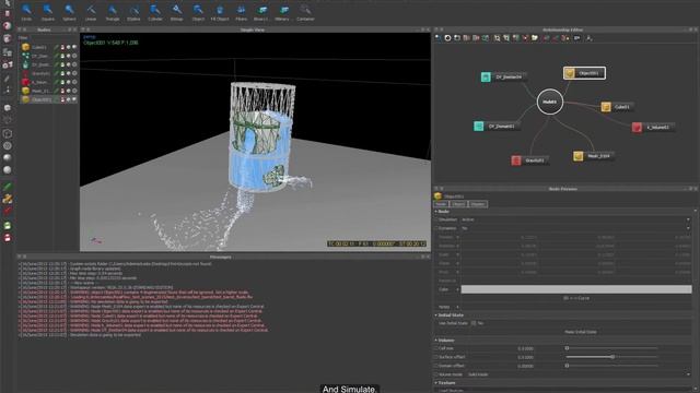 Learning RealFlow 2015: Interface messages. смотреть онлайн