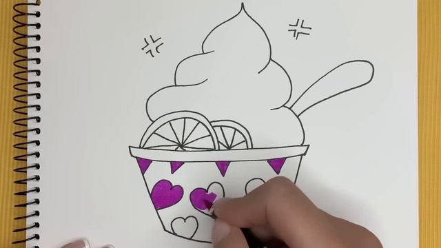 Как нарисовать десерт ? смотреть онлайн