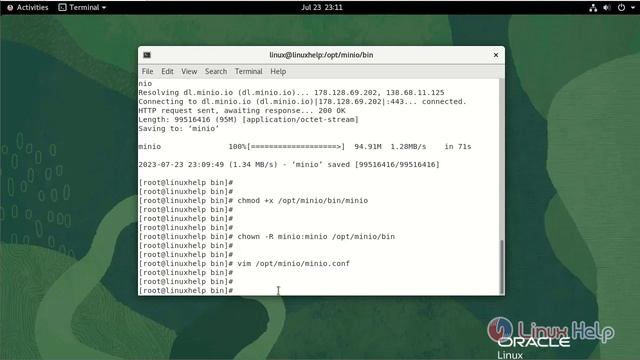 How to install and configure MinIO on Oracle Linux 8.8 смотреть онлайн