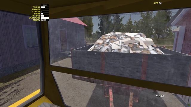My Summer Car firewood delivery and an announcment смотреть онлайн