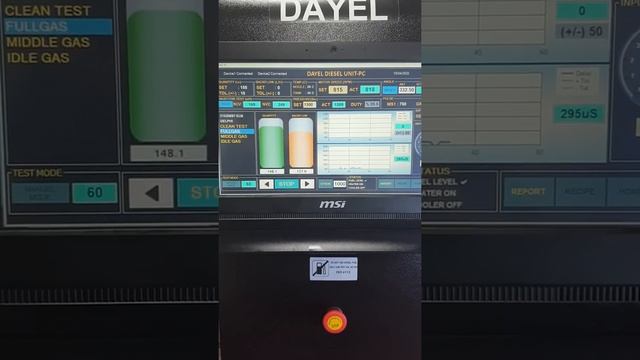 DELPHI Euro6 - Delphi EURO 6 Injector Test with DAYEL Test Bench смотреть онлайн