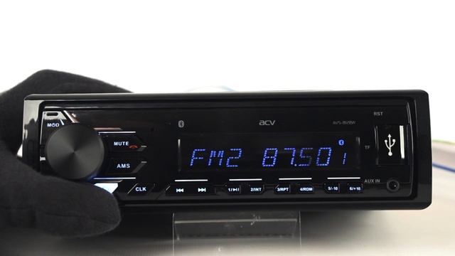 Обзор магнитолы ACV AVS-812BW