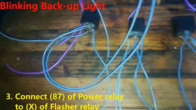 6 Wiring Connection using 3 Relays смотреть онлайн
