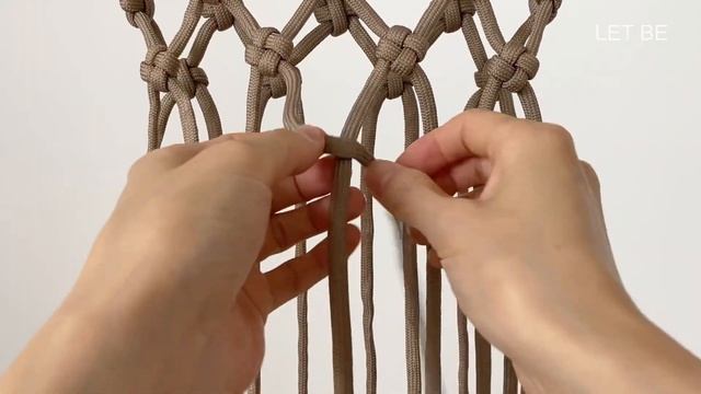 DIY | macrame net bag mini tote bag handmade | 마크라메 네트 백 미니 토트 백 가방 핸드메이드 смотреть онлайн