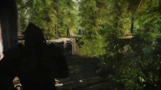 The Elder Scrolls V Skyrim - With Grass field mod and Cinematic Lighting ENB смотреть онлайн